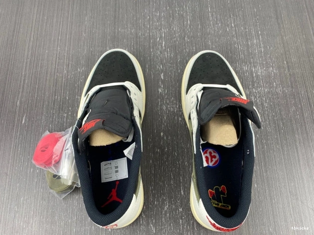 Rep TB Scott x 1 Travis Air Jordan Low OG DZ4137-106 WMNS Olive 0721